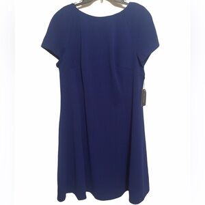Tommy Hilfiger Blue Fit &  Flare Dress sz 16 W